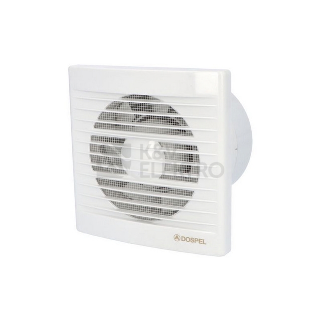 Obrázek produktu  Axiální ventilátor do koupelny se zpětnou klapkou DOSPEL STYL 120 S-P 1020064 0