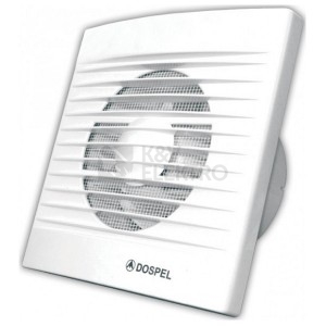 Obrázek produktu Axiální koupelnový ventilátor s časovým doběhem DOSPEL STYL 150 WC 1020071 0