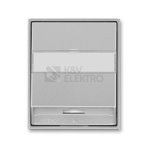 Obrázek produktu ABB Time, Time Arbo kryt zásuvky ISDN titanová 5013E-A00251 08 0