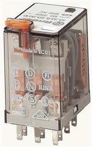 Obrázek produktu Spínací relé paticové Finder 3P (třířadé) 10A 230VAC 55.33.8.230.0010 0