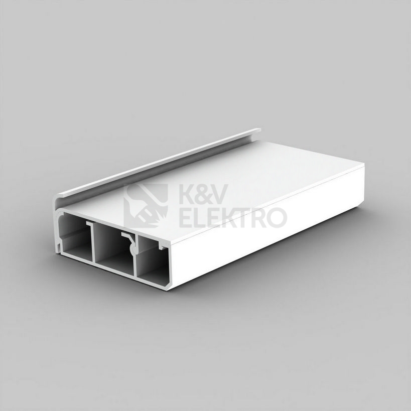 Obrázek produktu  Soklová podlahová lišta KOPOS LPK 80x25 HD 2m bílá 0