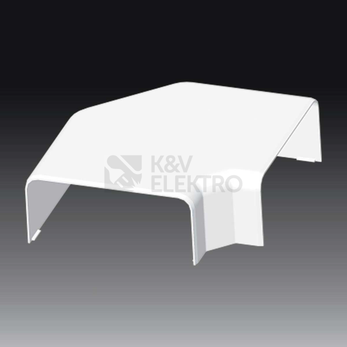 Obrázek produktu Kryt KOPOS EKE 140x60 roh ohybový 8563 HB bílá 0