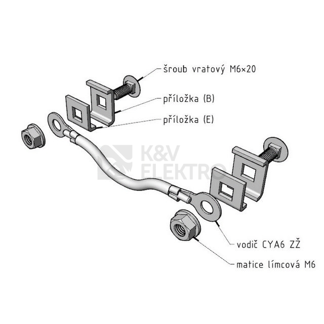 Obrázek produktu Spojka uzemňovací SUM 1 GZ Arkys ARK-213070 2