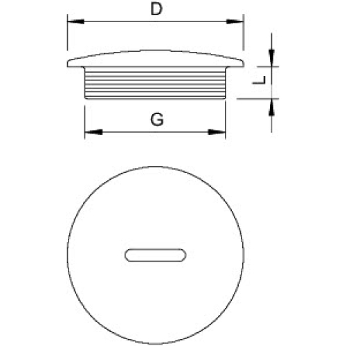 Zátka šroubovací OBO 108 PG 9 2033097