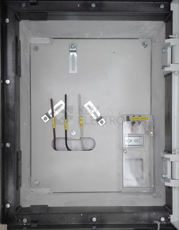 Obrázek produktu  Elektroměrový rozvaděč DCK ER513/KVP7P šedý pro PRE 2
