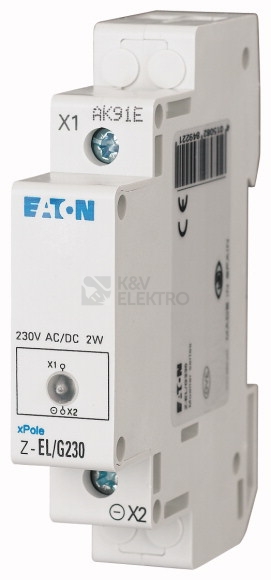 Obrázek produktu Signálka zelená LED EATON Z-EL/G230 /284922/ 0