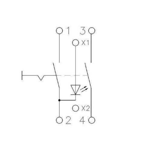 Instalační vypínač EATON Z-SWL230/SS s LED signálkou 2NO 16A 276306 (obrázek 3)