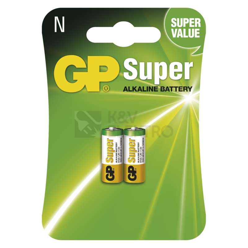 Obrázek produktu Baterie GP 910A LR1 speciální alkalická (blistr 2ks) 0