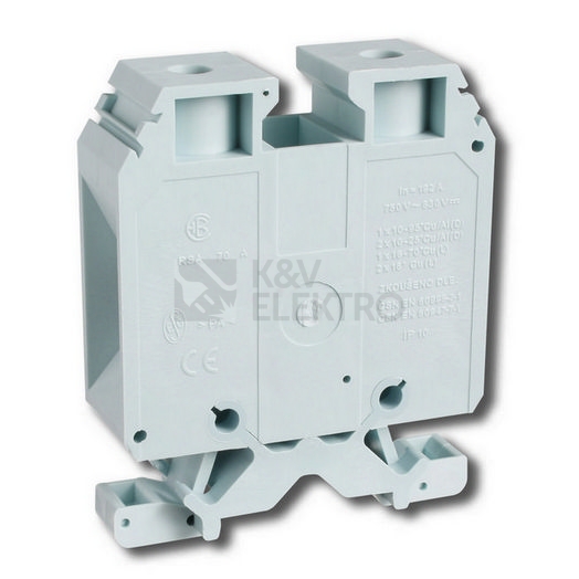 Obrázek produktu Svorka Elektro Bečov RSA 70 světle modrá A181121 0