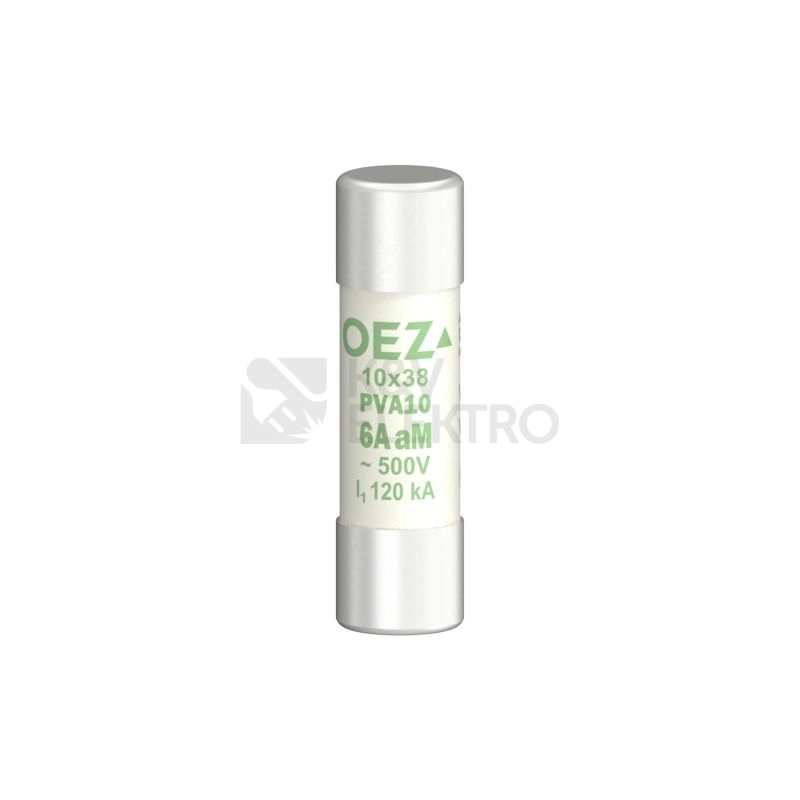 Obrázek produktu Pojistka válcová OEZ PVA10 6A aM 0