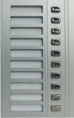 Modul vrátného TESLA GUARD 2-BUS 10 tlačítek 4FN 230 37