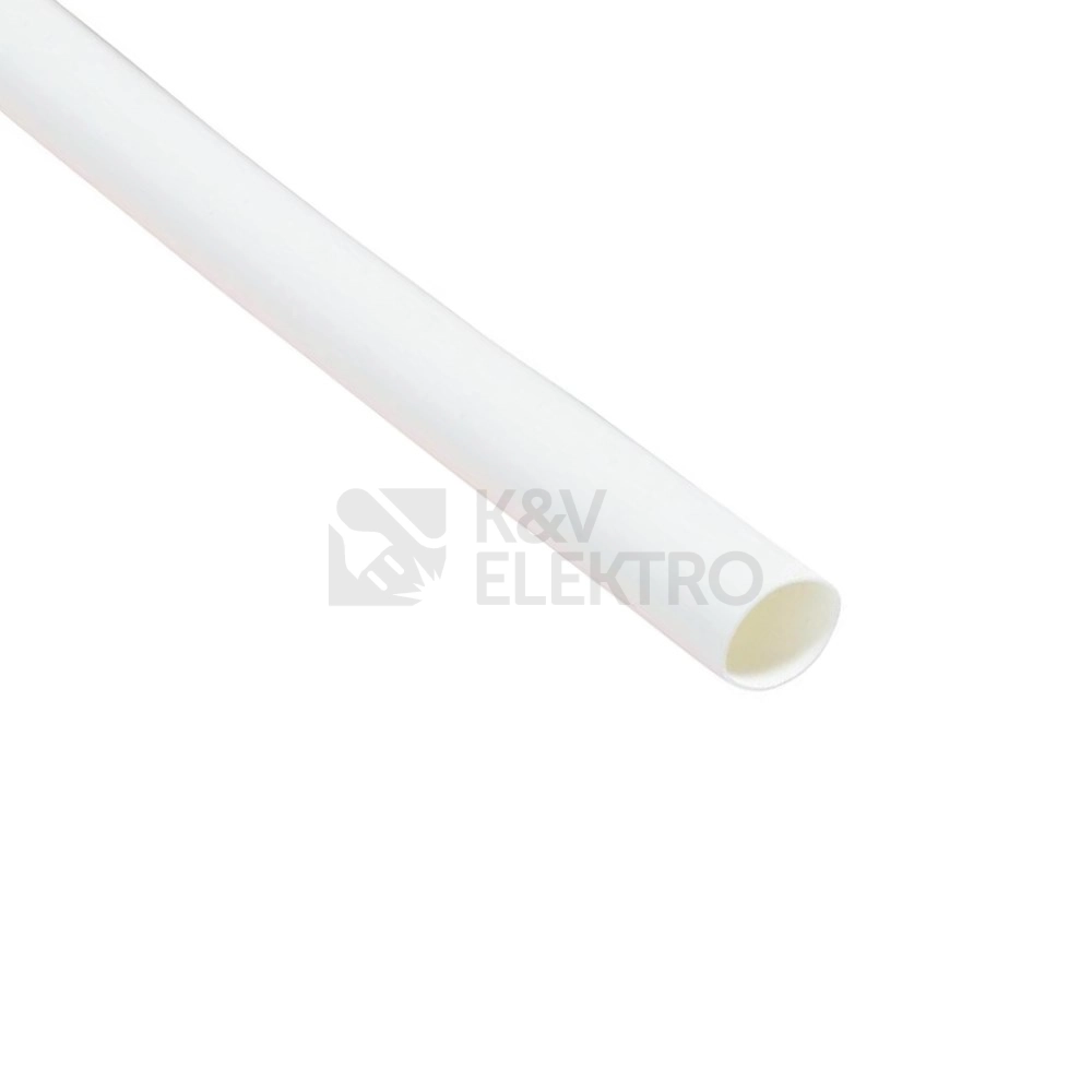 Obrázek produktu Smršťovací bužírka tenkostěnná GPH SB B 4,8/2,4 bílá 0