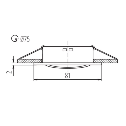 Podhledové svítidlo Kanlux NAVI CTX-DT10-W bílá 02550 (obrázek 3)