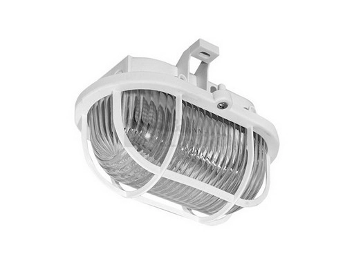 Obrázek produktu Svítidlo Panlux OVAL PLAST SOP-60/B 60W E27 bílá IP44 0