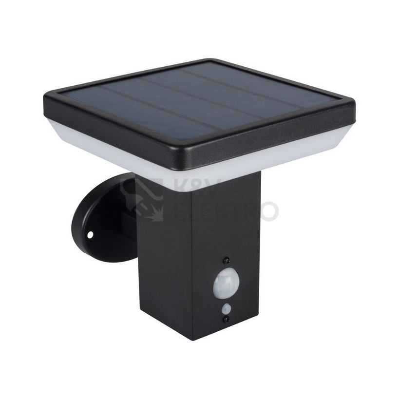 Obrázek produktu Solární LED svítidlo Kanlux SOLCA L PV EL-B s pohybovým čidlem 25774 0