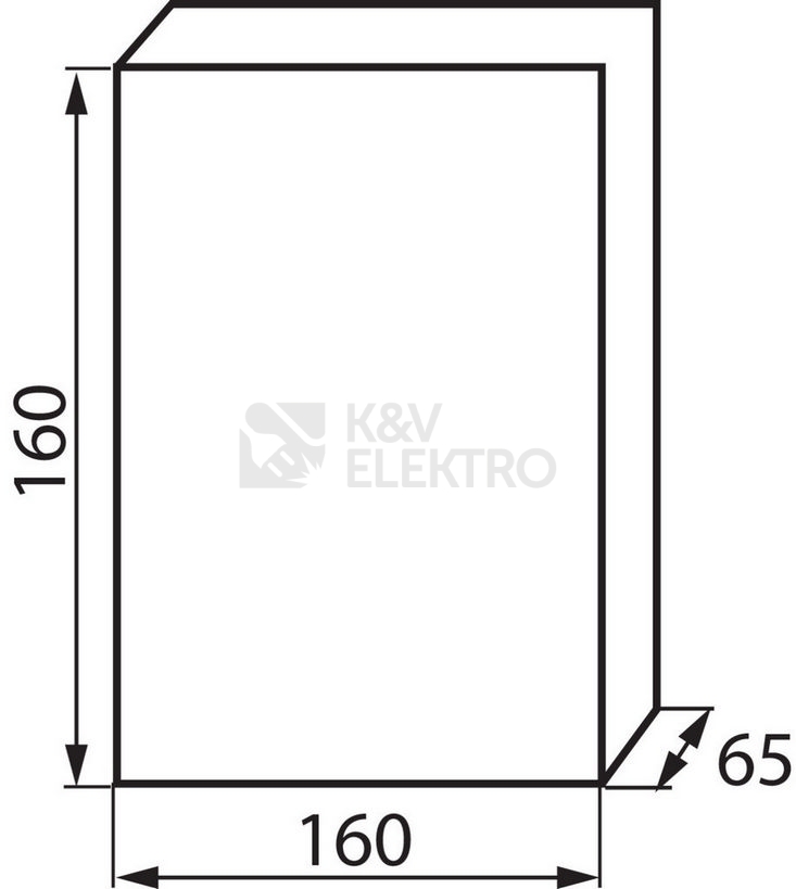 Obrázek produktu Kryt jističe Kanlux DB108W 1X8P/SM 03852 1