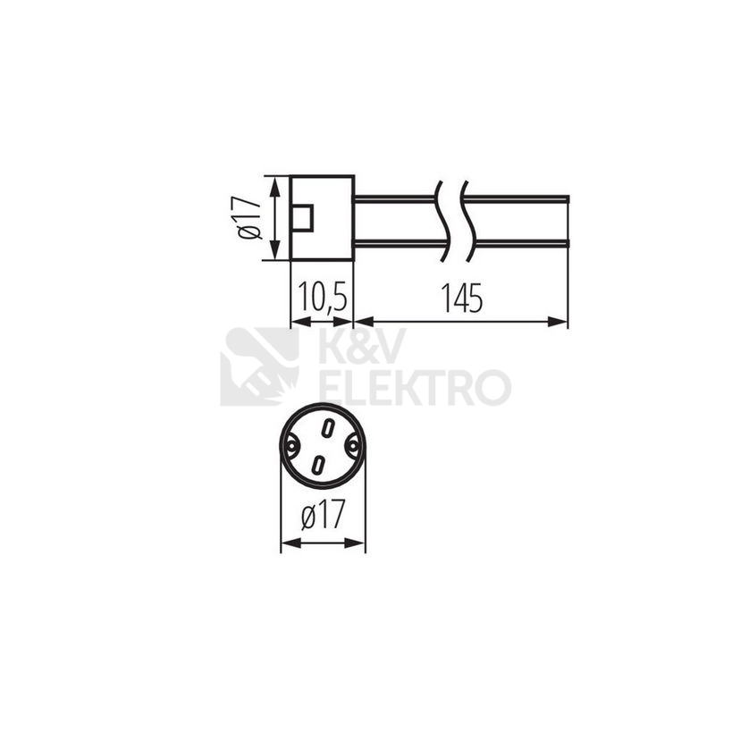 Obrázek produktu Keramická patice Kanlux HLDR-GX5.3 72109 1