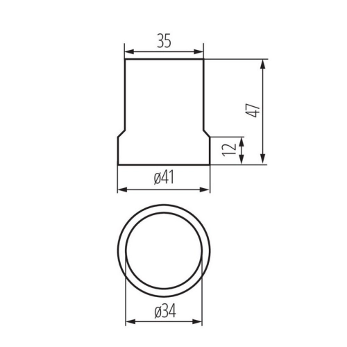 Keramická objímka Kanlux HLDR-E27 (CP800-E27) 02160 (obrázek 3)
