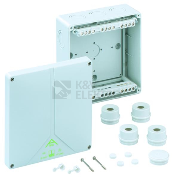 Obrázek produktu Krabice Spelsberg Abox 160-16 IP65 180x180x91mm se svorkovnicí 81641001 0