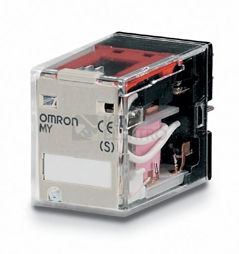 Obrázek produktu Spínací relé paticové Omron 4P (čtyřřadé) MY4 220/240AC 5A 0