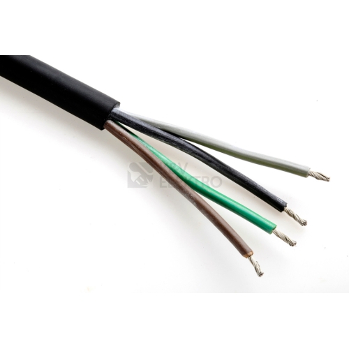 Kabel H05RR-F 4Gx0,75 (CGSG 4Bx0,75)