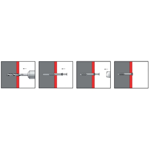 Natloukací hmoždinky Eleman NH 8x60mm (50ks) 1000352