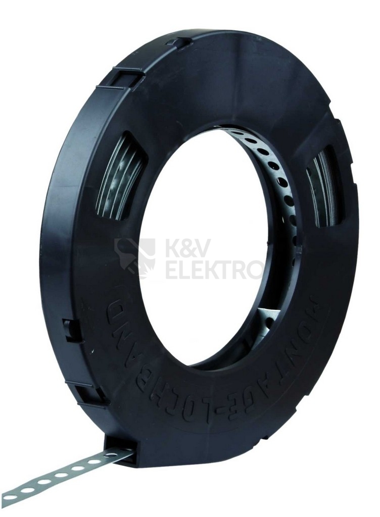 Obrázek produktu Kovová montážní páska MP 17x0,75mm délka 10m 1000204 1000403 0