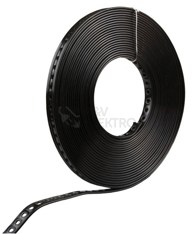 Obrázek produktu Kovová montážní páska MP 12x0,75mm délka 10m poplastovaná 1000201 1000404 0
