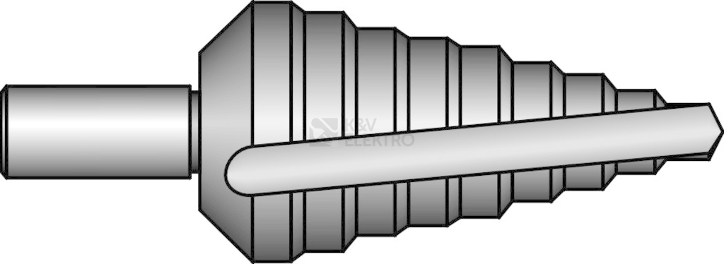Obrázek produktu Stupňovitý vrták Narex PG4 HSSE 6-37mm 221260.4 0