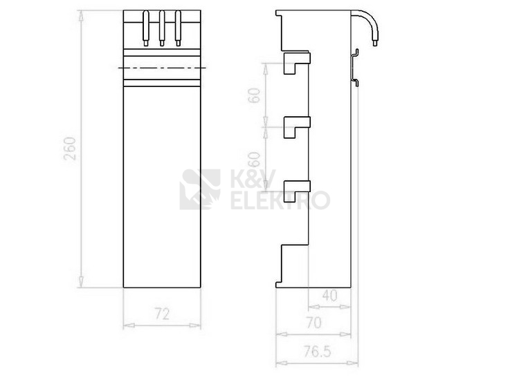 Obrázek produktu ADAPTER MONTAZ PKZ2+DILM BBA2L-63 1