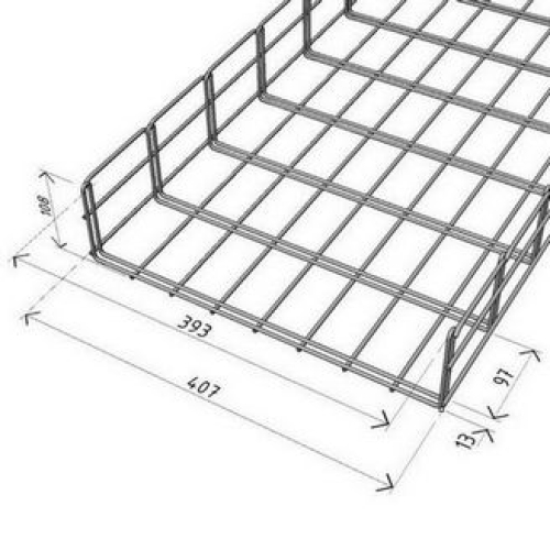 Kabelový žlab Arkys Merkur 2 400x100mm GZ 2m ARK-211260