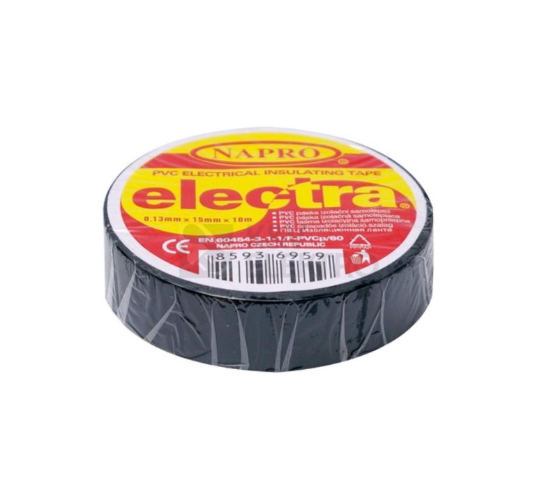 Obrázek produktu  Páska izolační PVC 15mm x 10m bílá Napro electra 0