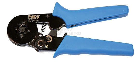 Obrázek produktu Lisovací/krimpovací kleště 0,25-6mm2 HSC8 6-4 na dutinky NL 246 220 0