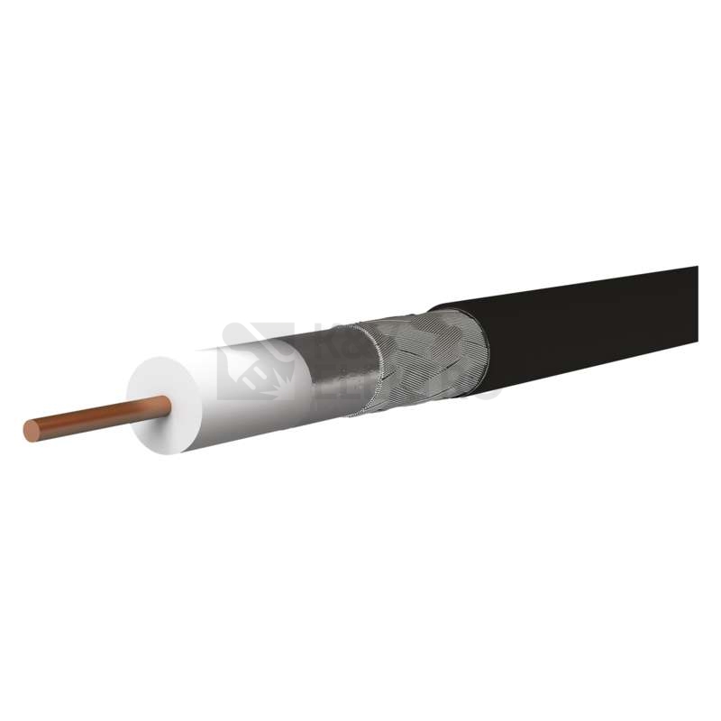 Obrázek produktu Koaxiální kabel venkovní CB113UV EMOS S5266 černý 1