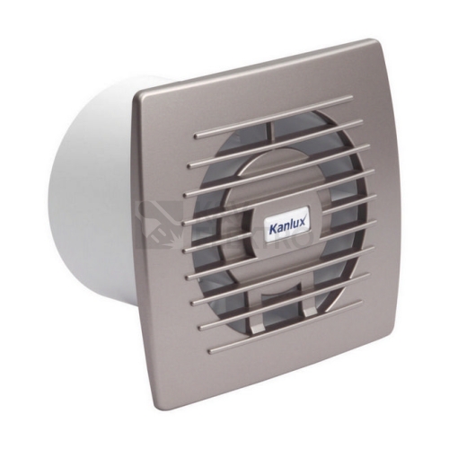 Axiální koupelnový ventilátor Kanlux CYKLON EOL 100B SF 70973 stříbrná
