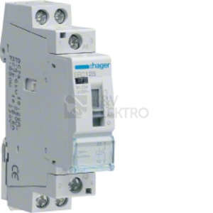 Obrázek produktu Instalační stykač hager ERC125 25A/230V 1NO 0