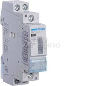 Obrázek produktu Instalační stykač hager ERC226 25A/230V 2NC 0