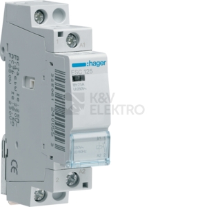 Obrázek produktu Instalační stykač hager ESC125 25A 1NO 230V 0