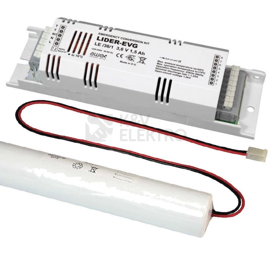 Obrázek produktu Nouzový modul MODUS LEP/80/1 6-80W 1h 213080100057 0