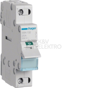 Obrázek produktu Instalační vypínač hager SBN132 1P 32A 0