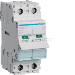 Obrázek produktu VYPINAC HAGER SBN240 2P 40A 0
