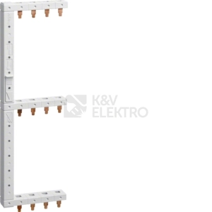 Obrázek produktu Meziřadová přípojnice hager KCF668L 4p tři řady levá 0