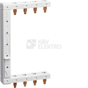 Obrázek produktu Meziřadová přípojnice hager KCF663L 4P dvě řady levá 0