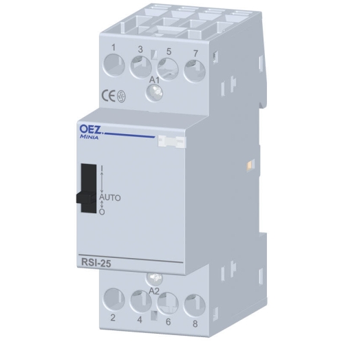Levně Instalační stykač OEZ RSI-25-40-X230-M AC/DC s manuálním ovládáním