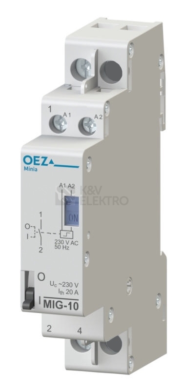 Obrázek produktu Impulzní relé OEZ MIG-20-10-A230 0