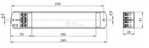 Obrázek produktu Elektromagnetický tranformátor Vossloh-Schwabe 60-105W 12VAC STr 105/12.311 1