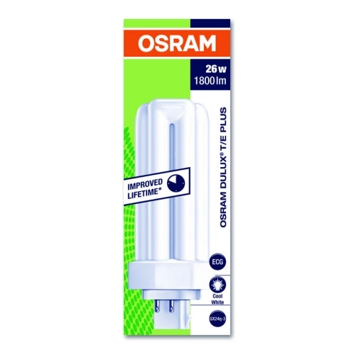 Úsporná zářivka OSRAM DULUX T/E 26W/840 PLUS GX24q-3 neutrální bílá 4000K (obrázek 9)