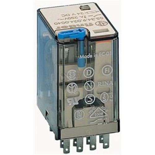 RELE DIN 4P/7A 24VDC 55.34.9.024.0090