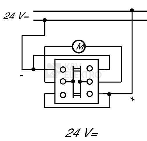 Obrázek produktu ABB žaluziové tlačítko otočné č.1/0+1/0 1101-0-0559 (2722 U) 2CKA001101A0559 s blokováním 2