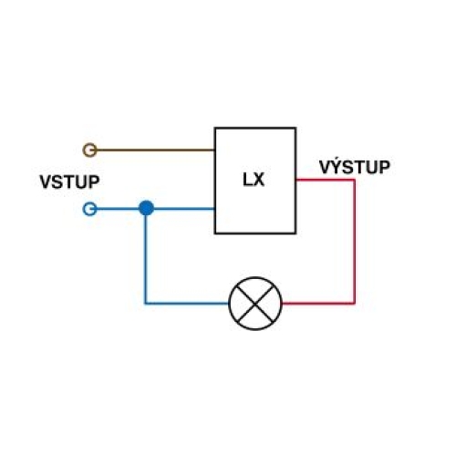 Pohybové čidlo ELEKTROBOCK LX28B stropní 360°